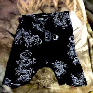 Dragon tight shorts, from urban planet